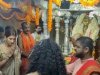 Bollywood popular heroine Pooja Hegde visits Kaup Marigudi temple in Udupi