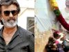 Fans sprinkle goat’s blood on Rajinikanth’s Annathe poster