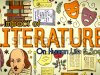 What is the influence of literature on human life and society?