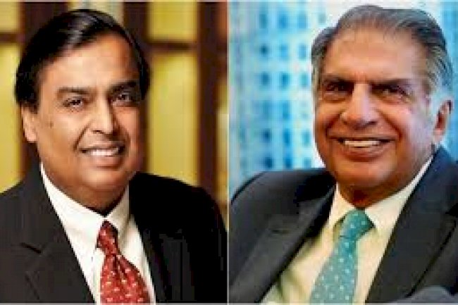 Mukesh Ambani, Ratan Tata light diyas at 9 pm on Sunday; pics surface