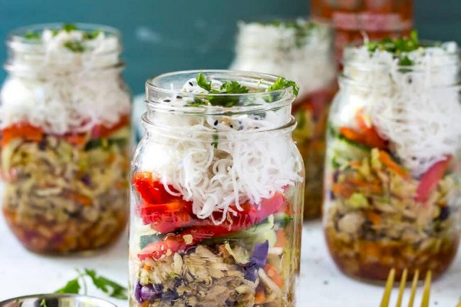 QUICK & EASY CHICKEN SPRING ROLL JARS