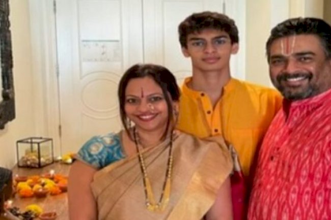 Actor R Madhavan son Vedaant Madhavan son bagged gold and silver medal in swimming