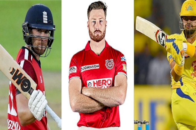 Suresh Raina, Dawid Malan and Martin Guptill play for Gujarat Titans in IPL 2022