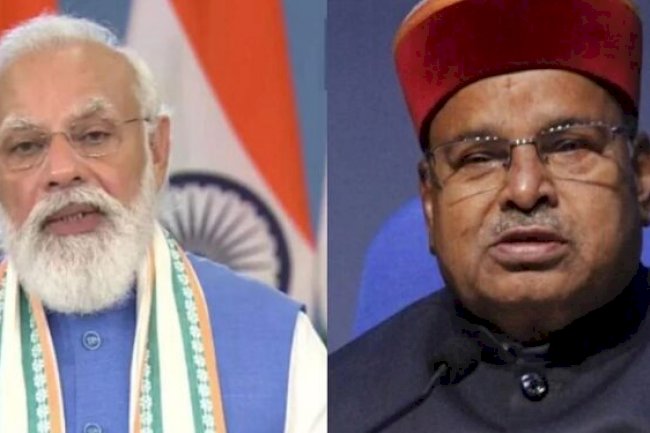 Governor Thawarchand Gehlot wished PM Narendra Modi on his birthday in Kannada