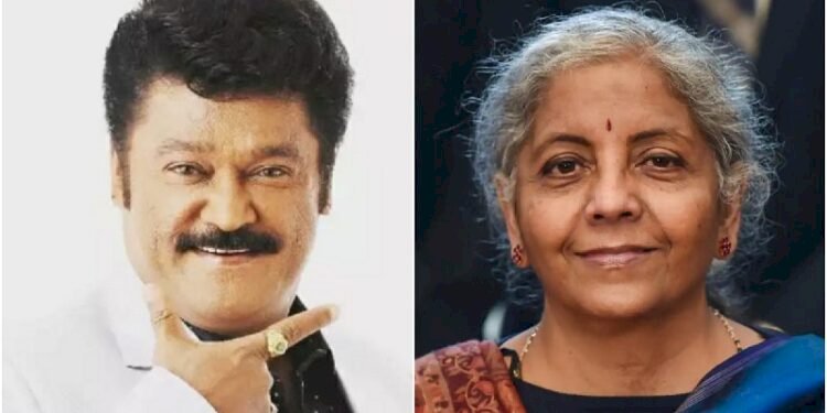 Nirmala Sitharaman and Actor Jaggesh BJP candidates for Rajya Sabha from Karnataka